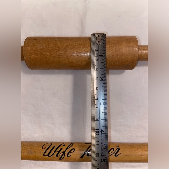 3/55$ Vintage Kitchen decor decorative wife and‎ husband wood “tamer” (humour) - Picture 9 of 13